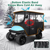 Golf Cart Enclosures for Club Car Precedent Extended Roof